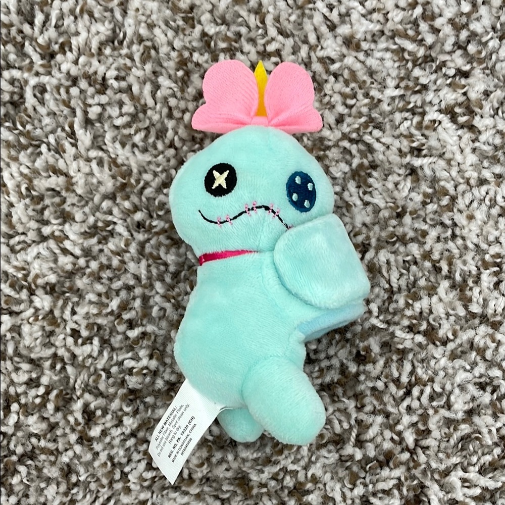Disney Pink and Blue Scrump, plush cutie cuff